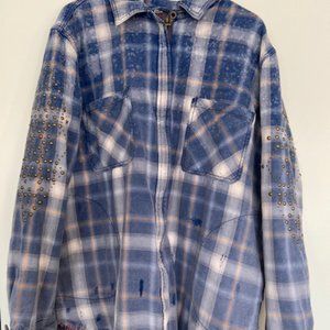 Free People Flannel Jacket